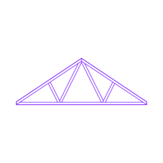 Buildings Trusses Outline Drawing Svg Vector, Free Vectors File